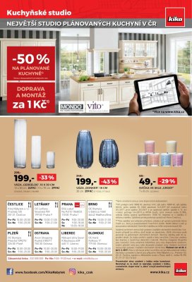 akční leták Kika nábytek 20.2.2017-5.3.2017