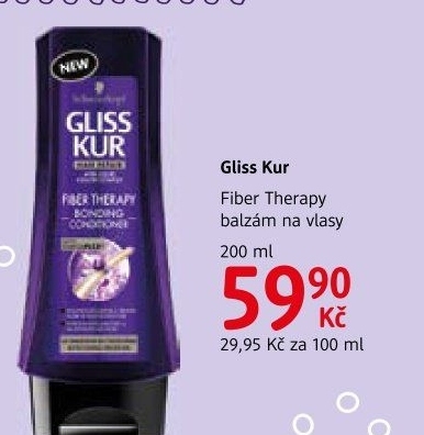 Balzám na vlasy Gliss Kur Schwarzkopf