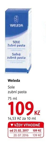Pasta na zuby Sole Weleda
