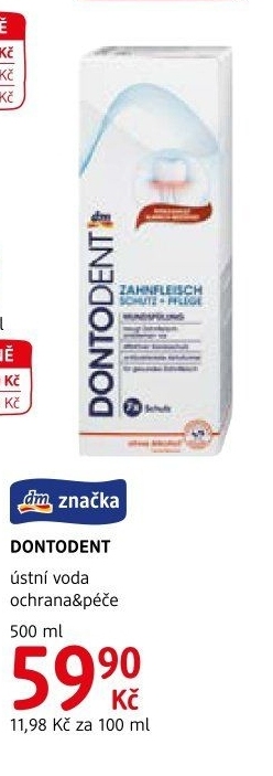 Ústní voda Dontodent