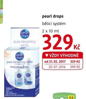 Bělicí systém na zuby Pearl Drops