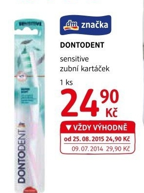 Kartáček na zuby Dontodent