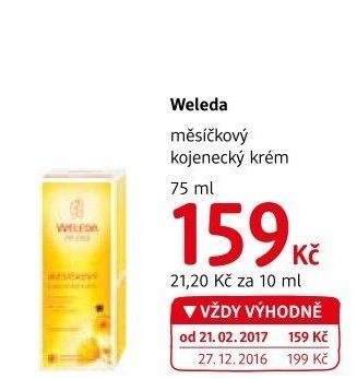 Krém měsíčkový kojenecký Baby Weleda