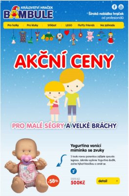 akční leták Bambule 19.2.2017-26.2.2017