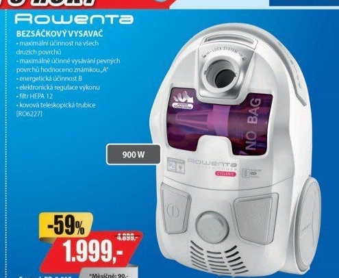 Vysavač RO6227 Rowenta