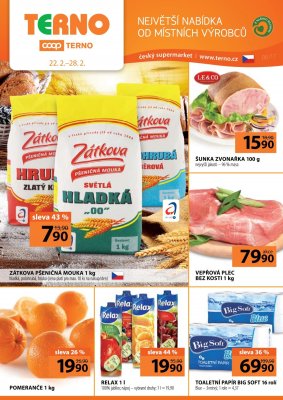 akční leták COOP 22.2.2017-28.2.2017