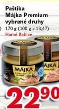 Paštiky Májka Premium Vynikající kvalita Hamé
