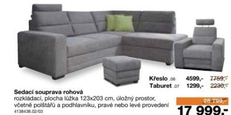 Sedací souprava Casilda Medium
