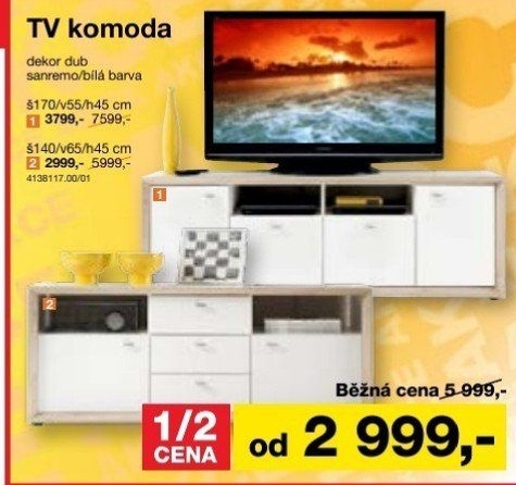 TV komoda No Limit 318