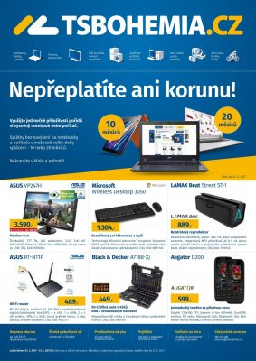 akční leták TSBOHEMIA.cz 1.3.2017-31.3.2017