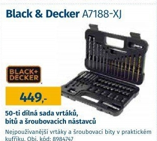 Sada vrtáků a bitů Black&amp