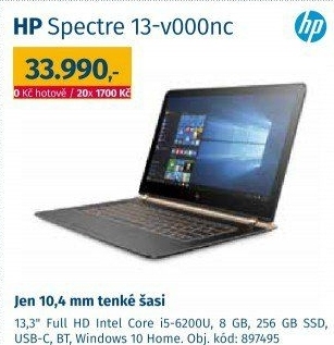 Notebook HP Spectre 13