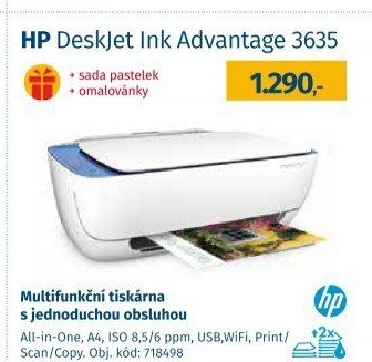 Tiskárna HP Deskjet Ink Advantage 3635