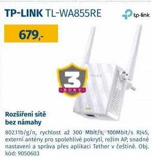 Externí anténa Tp-Link TL-WA855RE