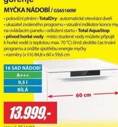 Myčka Gorenje GS 65160W