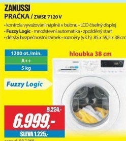 Pračka Zanussi ZWSE 7120 V