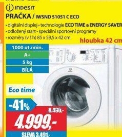 Pračka Indesit IWSND 51051 C ECO