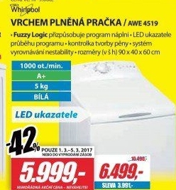 Pračka Whirlpool AWE 4519