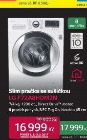 Pračka a sušička LG F 72A8HDM2N