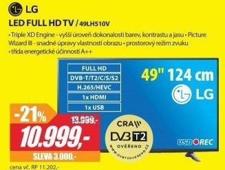 LED televize LG 49LH510V