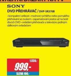 DVD přehrávač Sony DVP-SR370B
