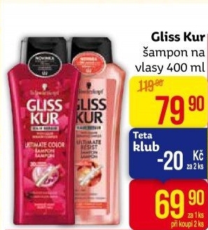 Šampon Gliss Kur Schwarzkopf