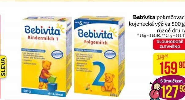 Výživa mléčná Bebivita