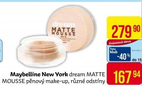 Make up Dream Matte Mousse Maybelline