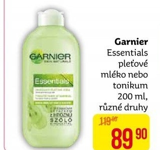 Mléko odličovací Essentials Garnier