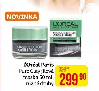 Maska jílová Pure Clay L'oréal