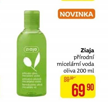 Micelární voda olivová Ziaja