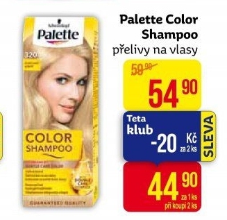 Barva na vlasy Color Shampoo Palette Schwarzkopf