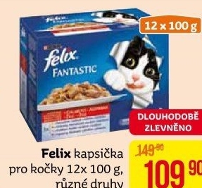 Kapsičky pro kočky Felix Purina
