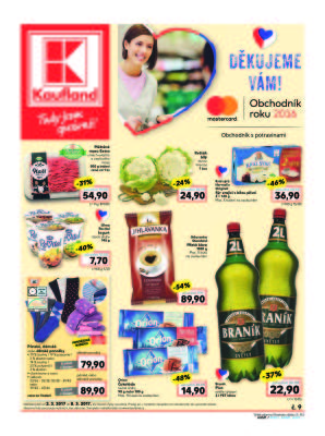 akční leták Kaufland 2.3.2017-8.3.2017