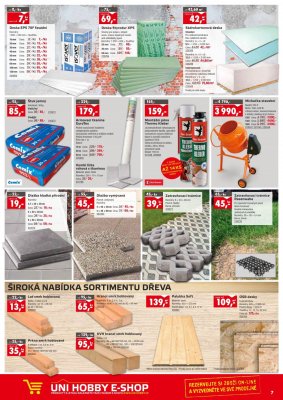 akční leták UNI HOBBY 2.3.2017-15.3.2017