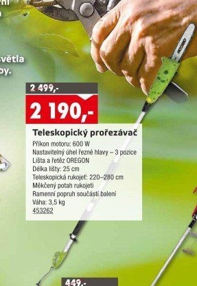 Teleskopický prořezávač FZP 6005-E Fieldmann