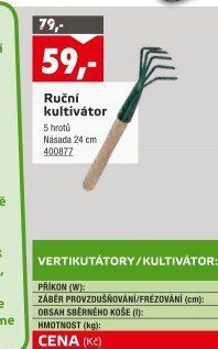 Kultivátor - drápek