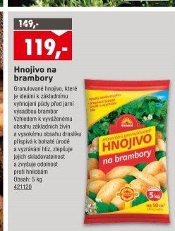 Hnojivo na brambory Forestina