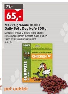 Granule pro psy Daily Soft Huhubamboo