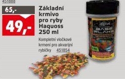Krmivo pro ryby základní vločkové Haquoss