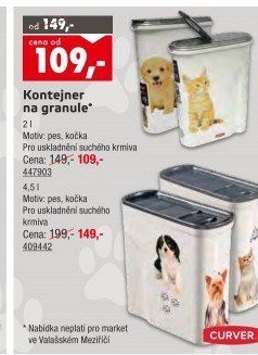 Kontejner na granule Curver