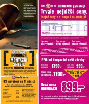 akční leták Hornbach 1.3.2017-28.3.2017