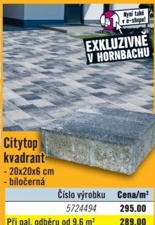 Dlažba Citytop Kvadrant