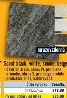 Dlažba SCOUT