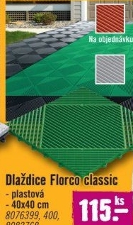 Klick dlaždice plastová florco classic