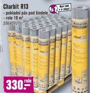 Asfaltový pás podkladní charBIT R13 vlies