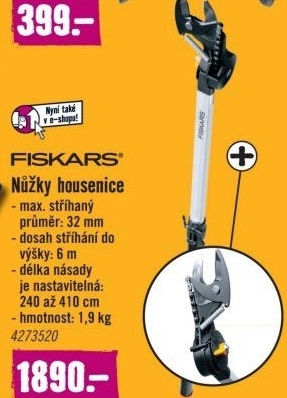 Nůžky housenice Fiskars