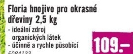 Hnojivo na okrasné dřeviny Floria 2,5 kg