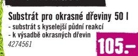 Substrát pro okrasné dřeviny 50 l