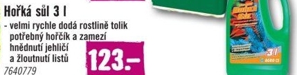 Kapalná hořká sůl Agro 3 l